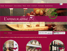 Tablet Screenshot of laffineuraffine.com